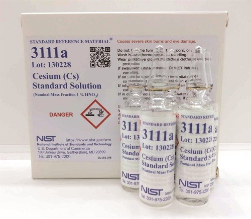 SRM 3111a - 銫(Cs)標(biāo)準(zhǔn)溶液