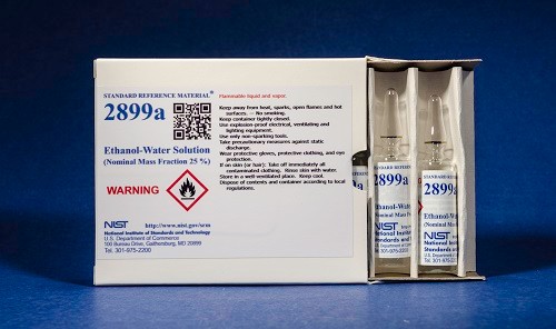SRM 2899a - 乙醇-水溶液(公稱質量分數(shù)25%)