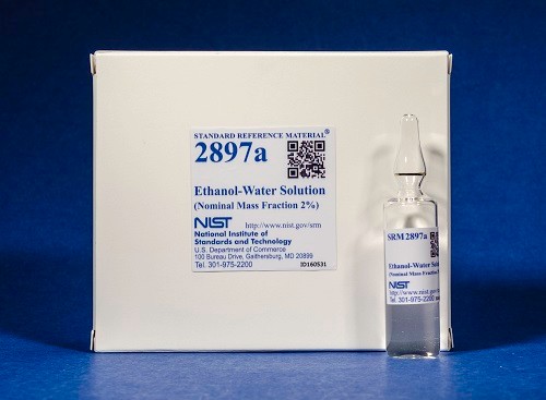 SRM 2897a - 乙醇-水溶液(標(biāo)稱質(zhì)量分?jǐn)?shù)2%)