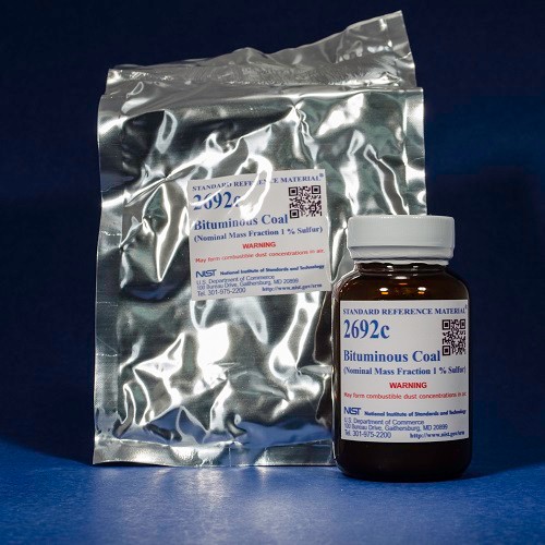 SRM 2692c - 煙煤(標稱質量分數(shù)1%硫)