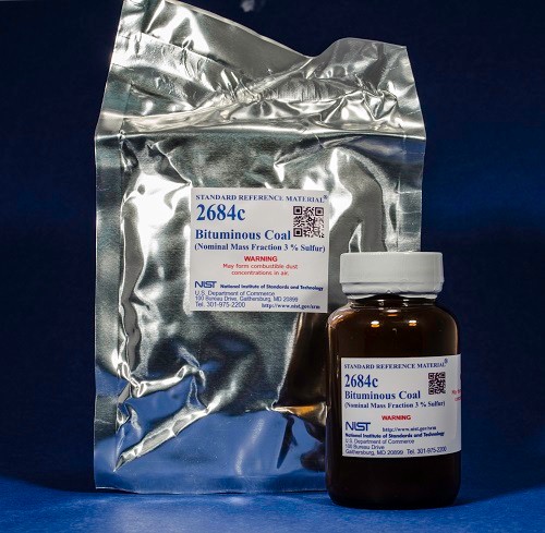SRM 2684c - 煙煤(標稱質量分數(shù)3%硫)
