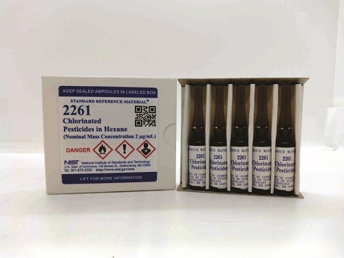 SRM 2261 - 正己烷中的氯化農(nóng)藥(公稱質(zhì)量濃度為2克/毫升)