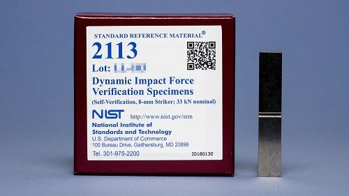 SRM 2113 - 動(dòng)態(tài)沖擊力驗(yàn)證樣本(自驗(yàn)證，8毫米前鋒；33 kN標(biāo)稱)