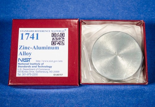 SRM 1741 - 鋅鋁合金標(biāo)準(zhǔn)品
