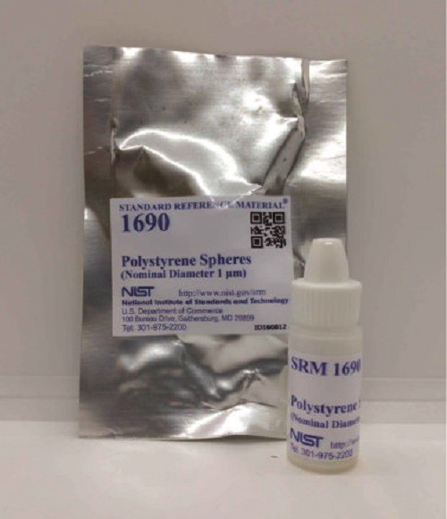 SRM 1690 - 聚苯乙烯球（標稱直徑 1 μm）標準品