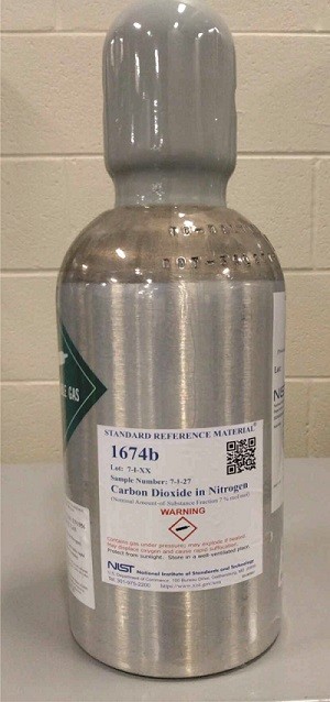  SRM 1677c - 氮氣中的一氧化碳(公稱量-物質分數(shù)為10毫微升/摩爾)0