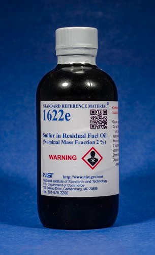 SRM 1622e - 殘余燃料油中的硫(公稱質(zhì)量分?jǐn)?shù)2%)