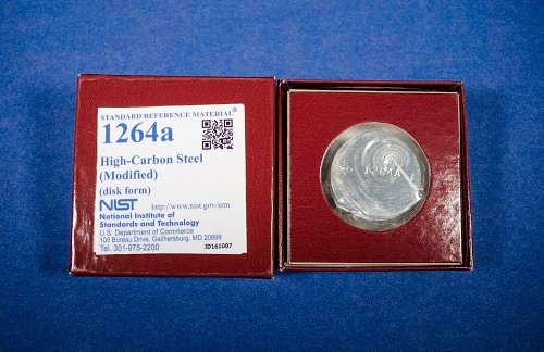 SRM 1264a - 高碳鋼(改進型)(圓盤形)標準品