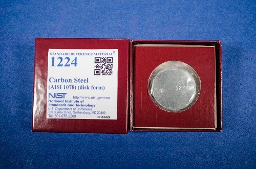  SRM 1224 - La鋼，碳(AISI 1078)標(biāo)準(zhǔn)品