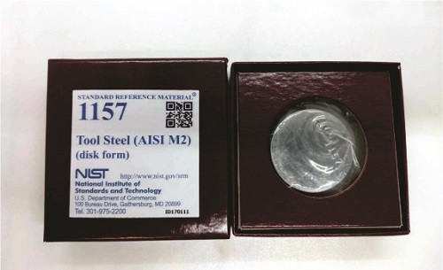 SRM 1157 - 工具鋼(AISI M2)標(biāo)準(zhǔn)品