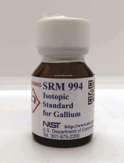 SRM 994 - 鎵同位素標(biāo)準(zhǔn)標(biāo)準(zhǔn)品