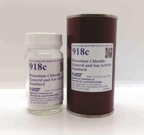 SRM 918c - 氯化鉀通用離子活度標(biāo)準(zhǔn)標(biāo)準(zhǔn)品