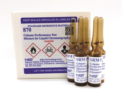  SRM 870 - 液相色譜柱性能試驗混合物標(biāo)準(zhǔn)品