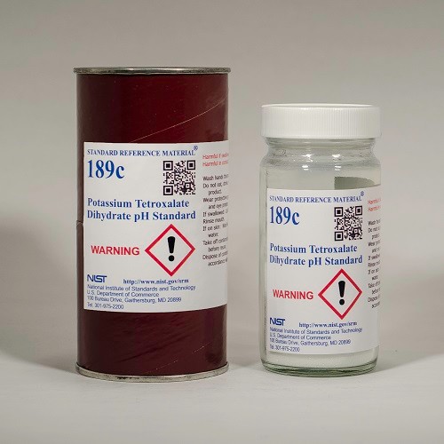 SRM 189c - 草酸三氫鉀pH標(biāo)準(zhǔn)